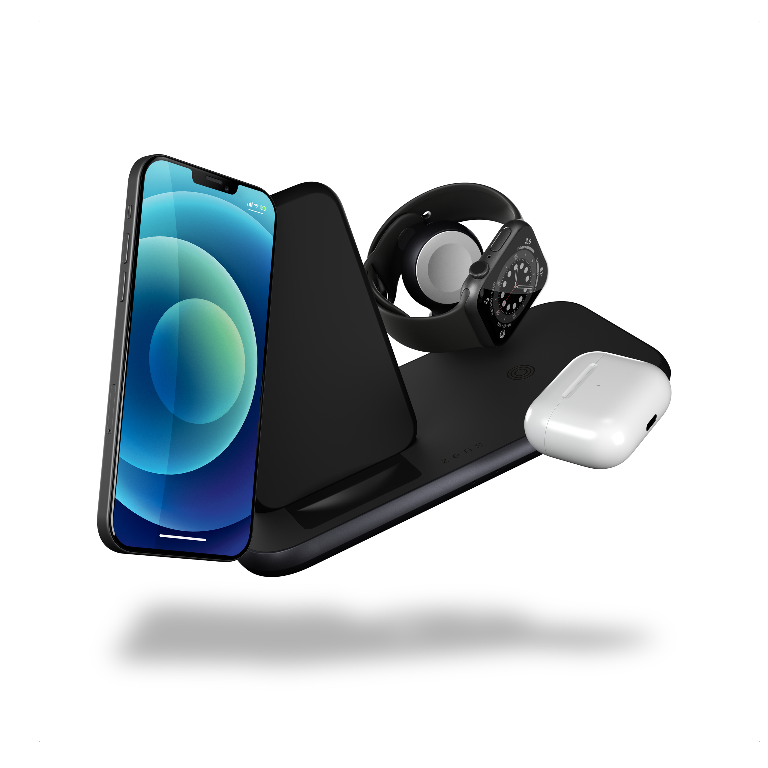 ZENS ZEDC15B/00 cargador de dispositivo m�vil Universal Negro Corriente alterna, USB Cargador inal�mbrico Carga r�pida Interior