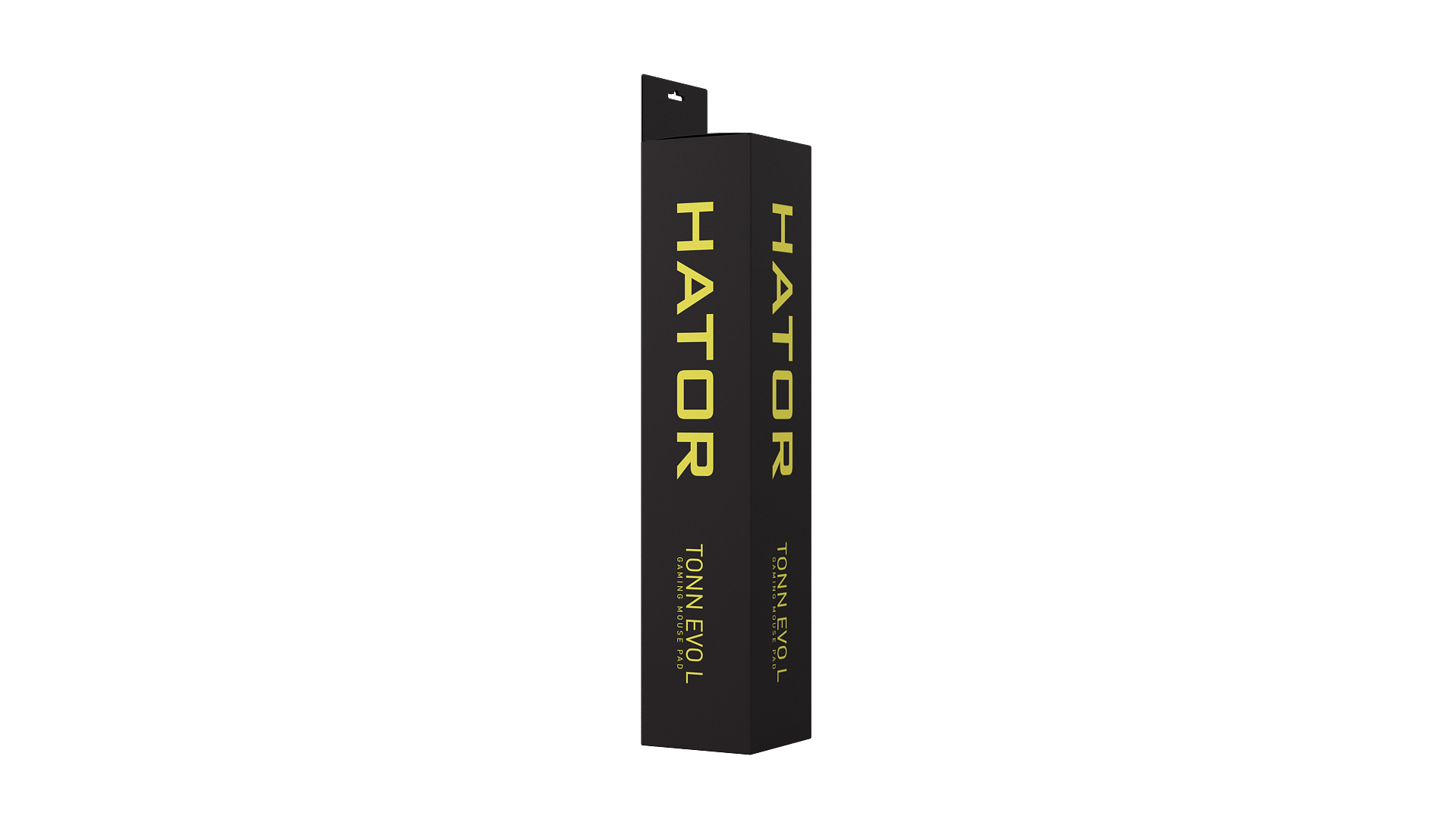 Hator Tonn EVO L, Schwarz, Einfarbig, Gummi, Gaming-Mauspad