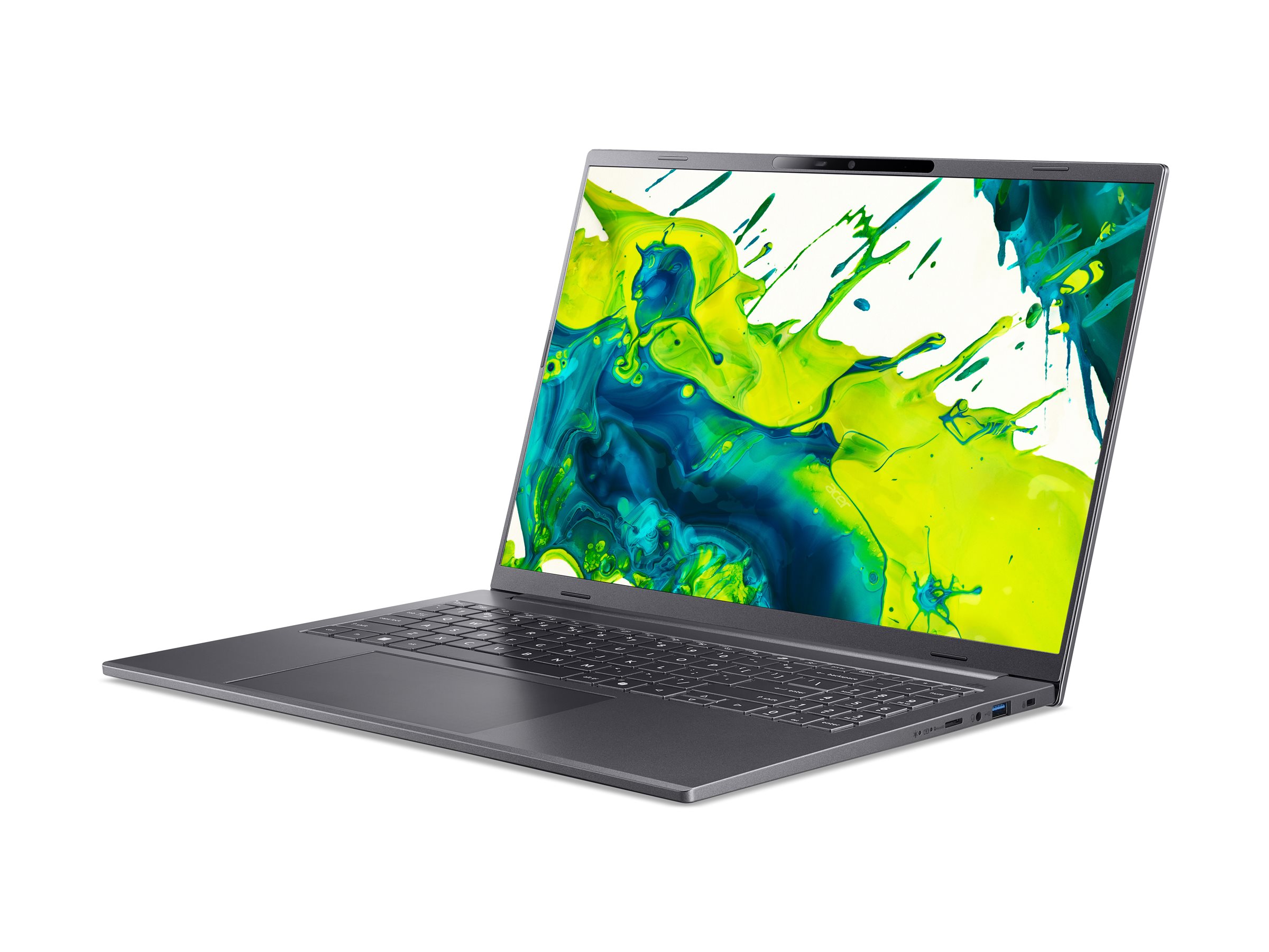 Acer Aspire 16 AI A16-61M - 180�-Scharnierdesign - AMD Ryzen AI 5 340 / 2 GHz - Win 11 Home - Radeon 840M - 16 GB RAM - 512 GB SSD NVMe, QLC - 40.6 cm (16)