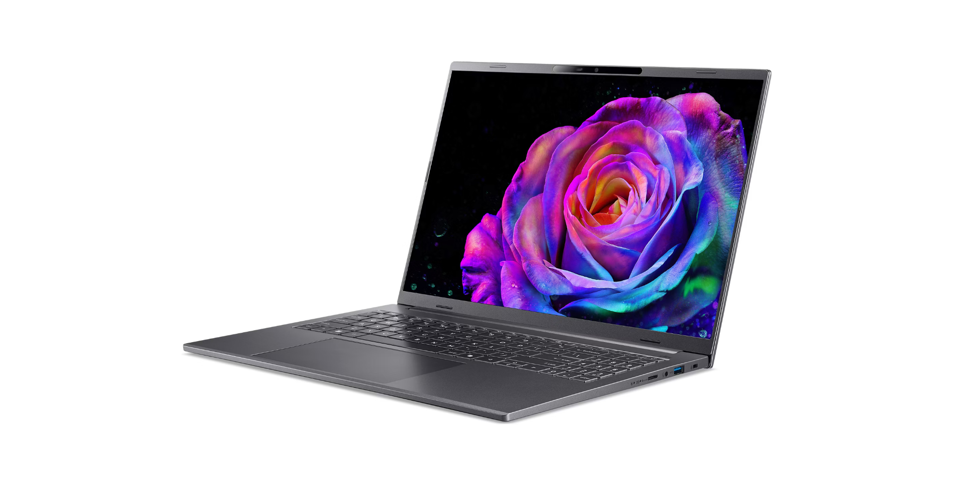 Acer Aspire 16 AI A16-61M - 180�-Scharnierdesign - AMD Ryzen AI 5 340 / 2 GHz - Win 11 Home - Radeon 840M - 16 GB RAM - 512 GB SSD NVMe, QLC - 40.6 cm (16)