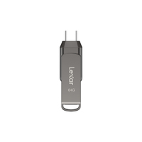 Lexar 2-in-1 Flash Drive | JumpDrive Dual Drive D400 | 64 GB | USB 3.1 | Pilkas