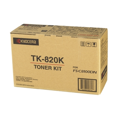 Kyocera TK 820K - Schwarz - Original - Tonerpatrone