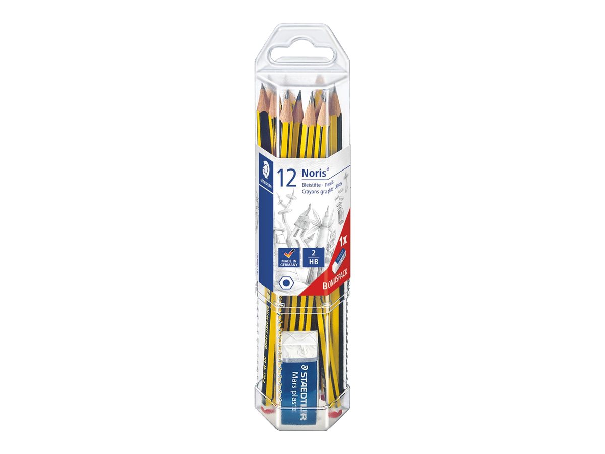 STAEDTLER Noris - Bleistift - HB - 2 mm (Packung mit 12)