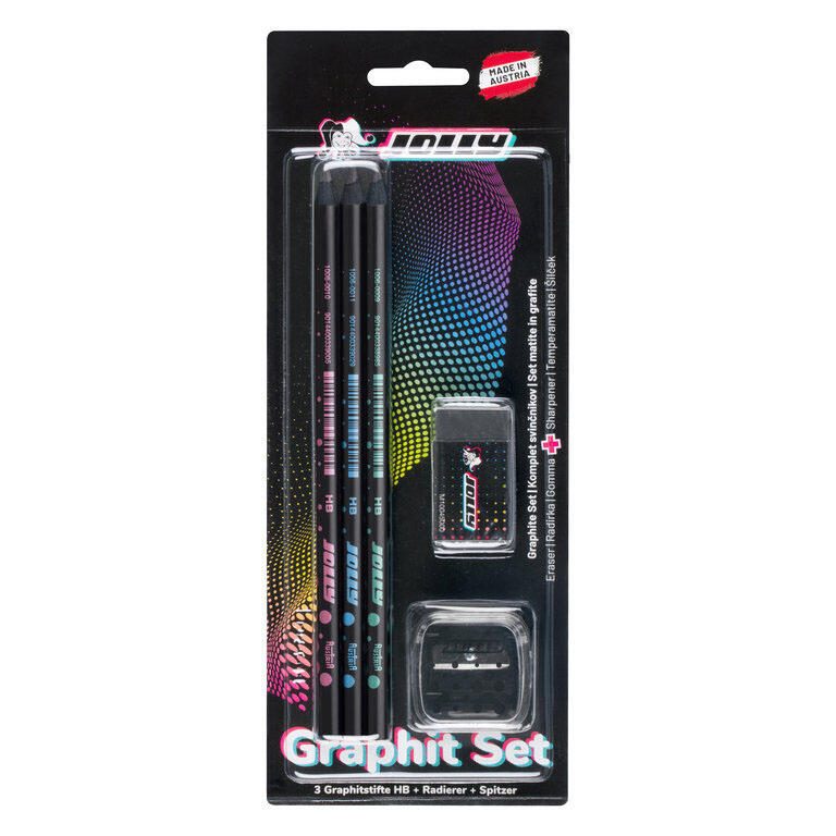 Sax Next Graphit Bleistift-Set HB schwarz 1 Set