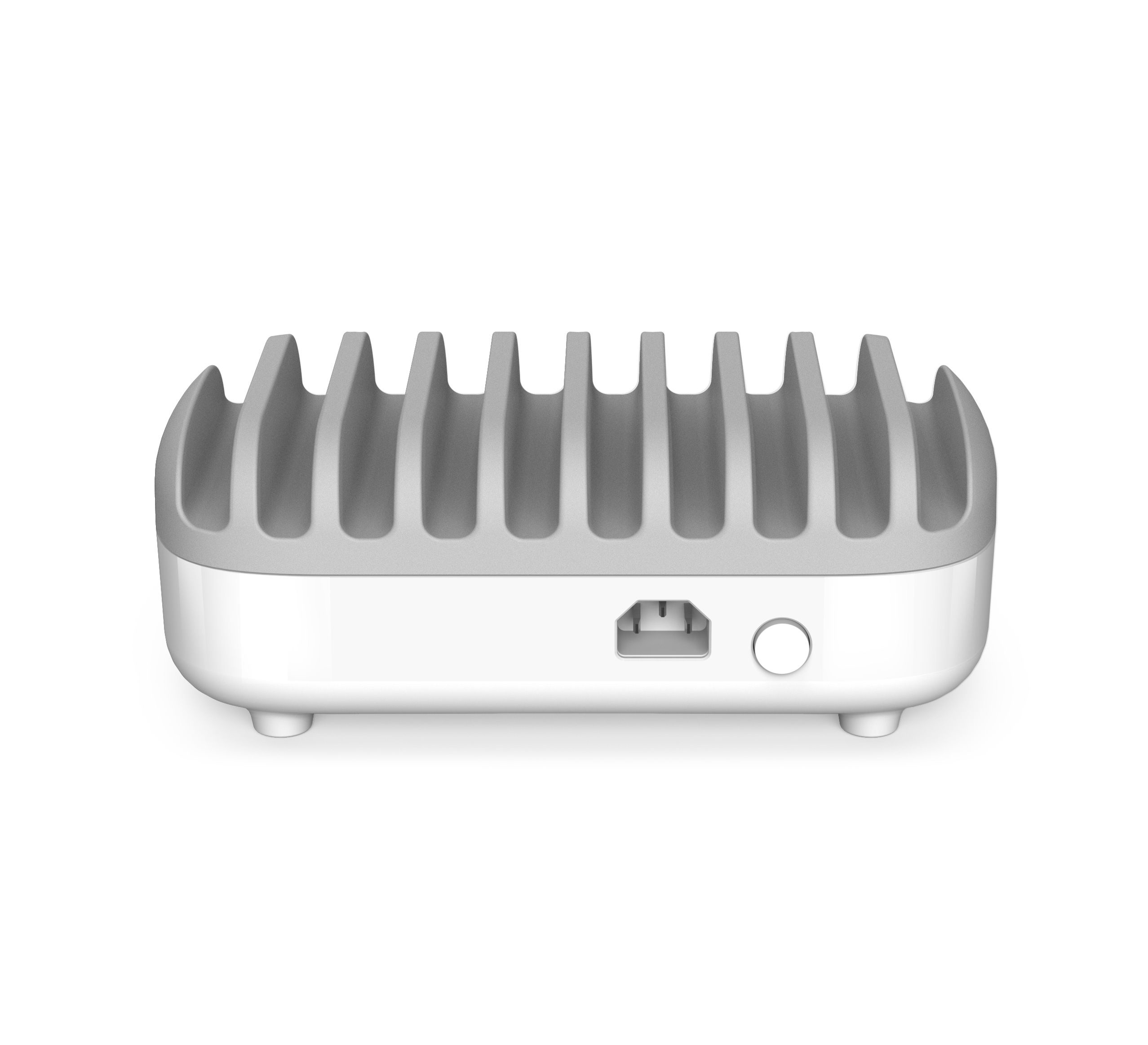 Compulocks 10PUSBDKS-UK Organiseur de station de chargement Autonome Gris, Blanc