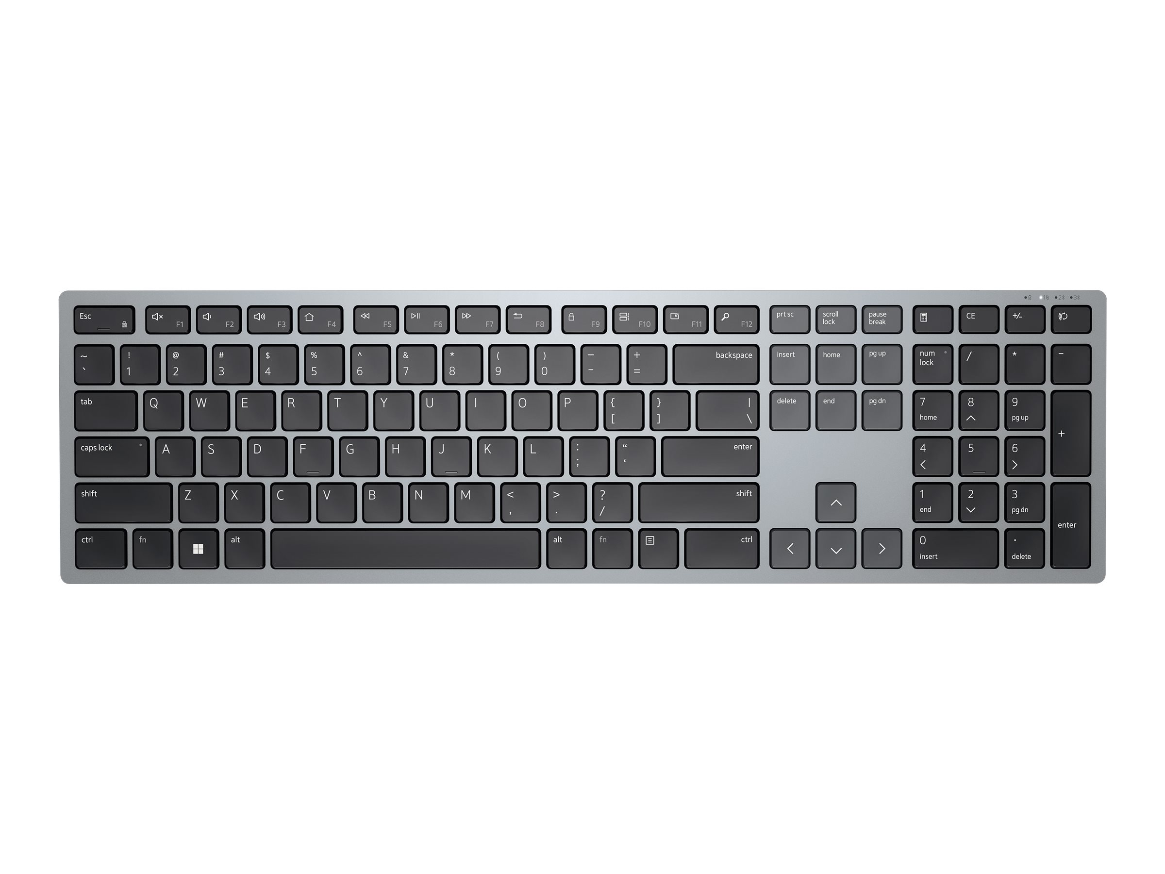 DELL KB700 tastiera Bluetooth QWERTZ Tedesco Grigio