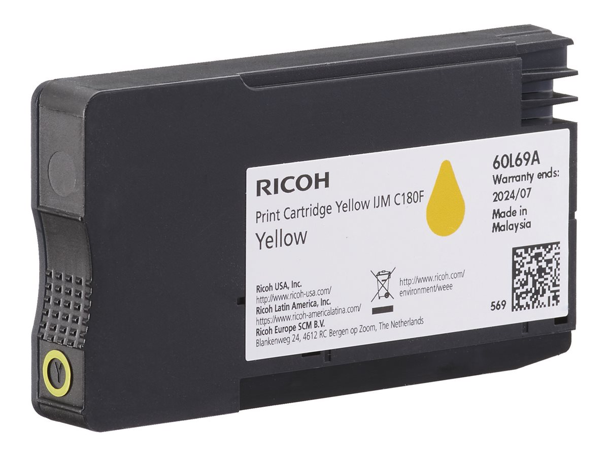 Ricoh 408520 cartucho de t�ner 1 pieza(s) Original Amarillo