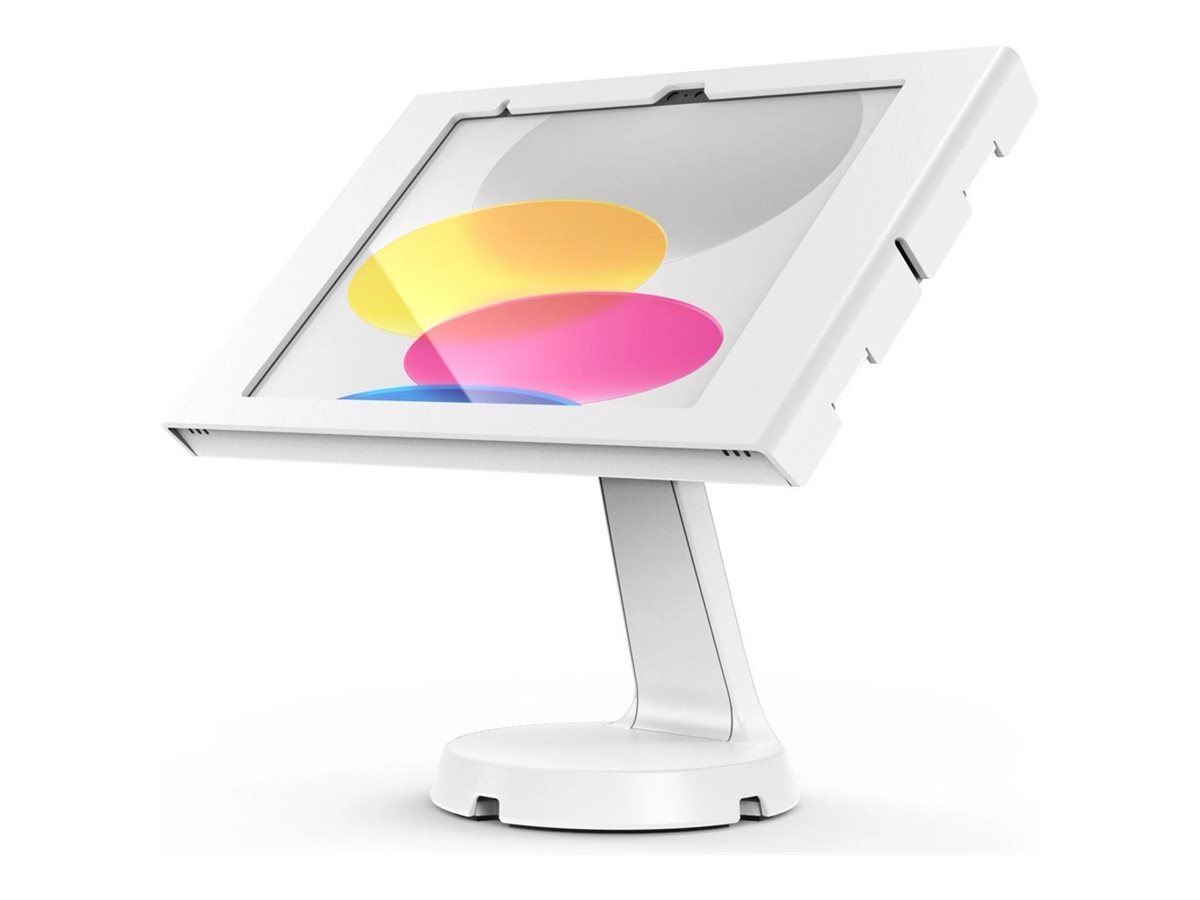 Compulocks iPad 10.9 10th Gen Swell Enclosure Mast Counter Stand - White