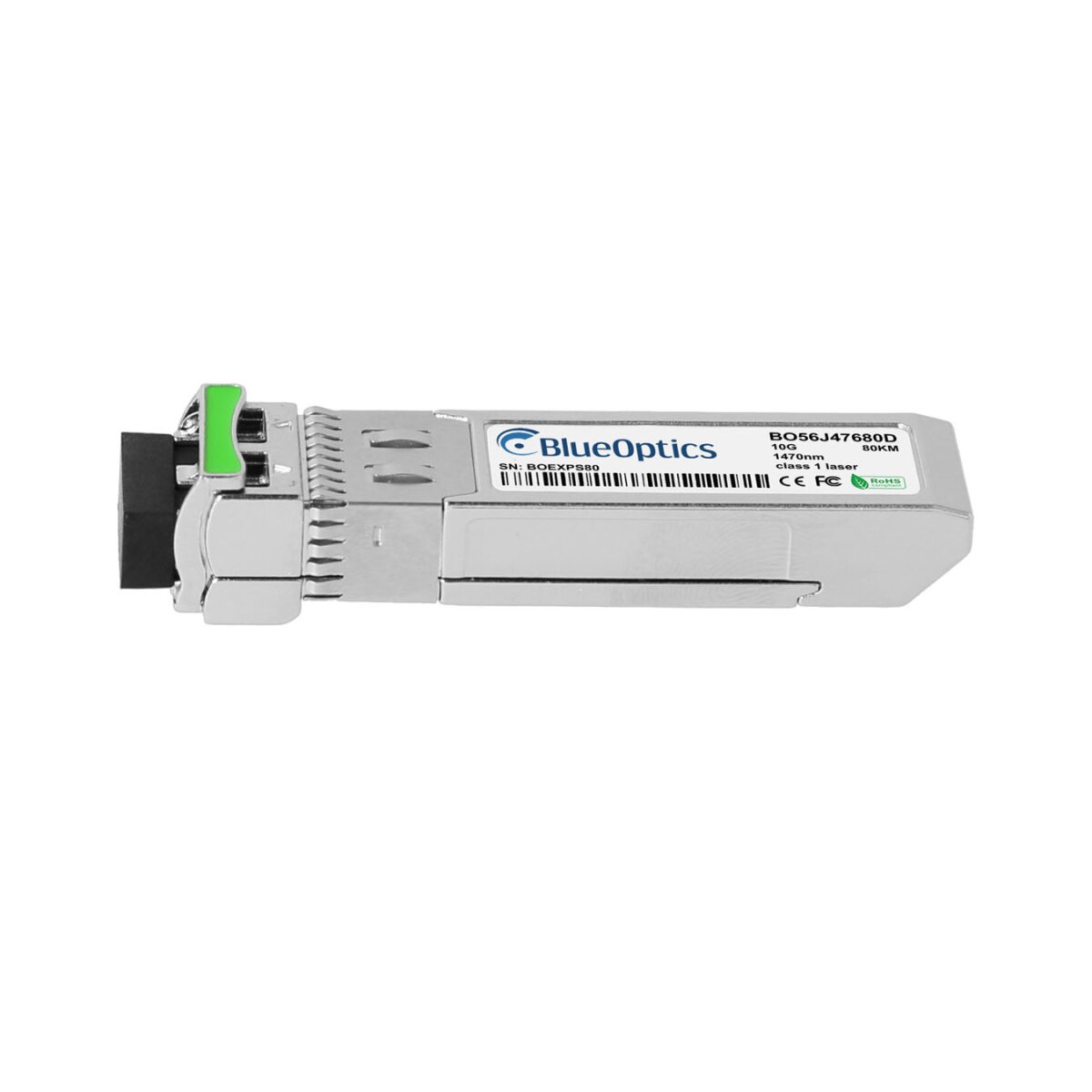 Alcatel SFP-10G-CWDM-1550-80-AL kompatibler BlueOptics SFP+ CWDM BO56JXX680D