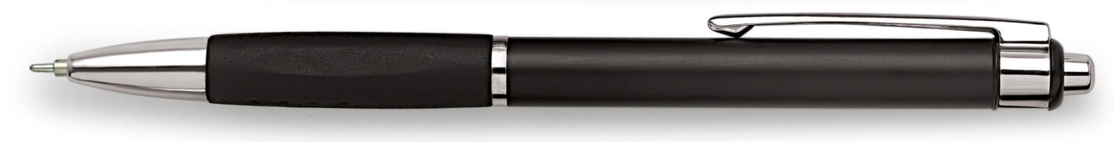 Unimax Kugelschreiber Quartz Classic schwarz Schreibfarbe blau