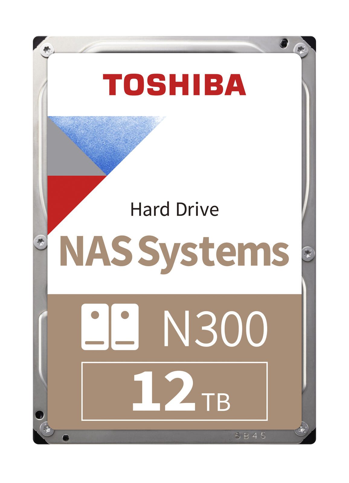 Toshiba N300 NAS Systems 12TB - Festplatte - Serial ATA