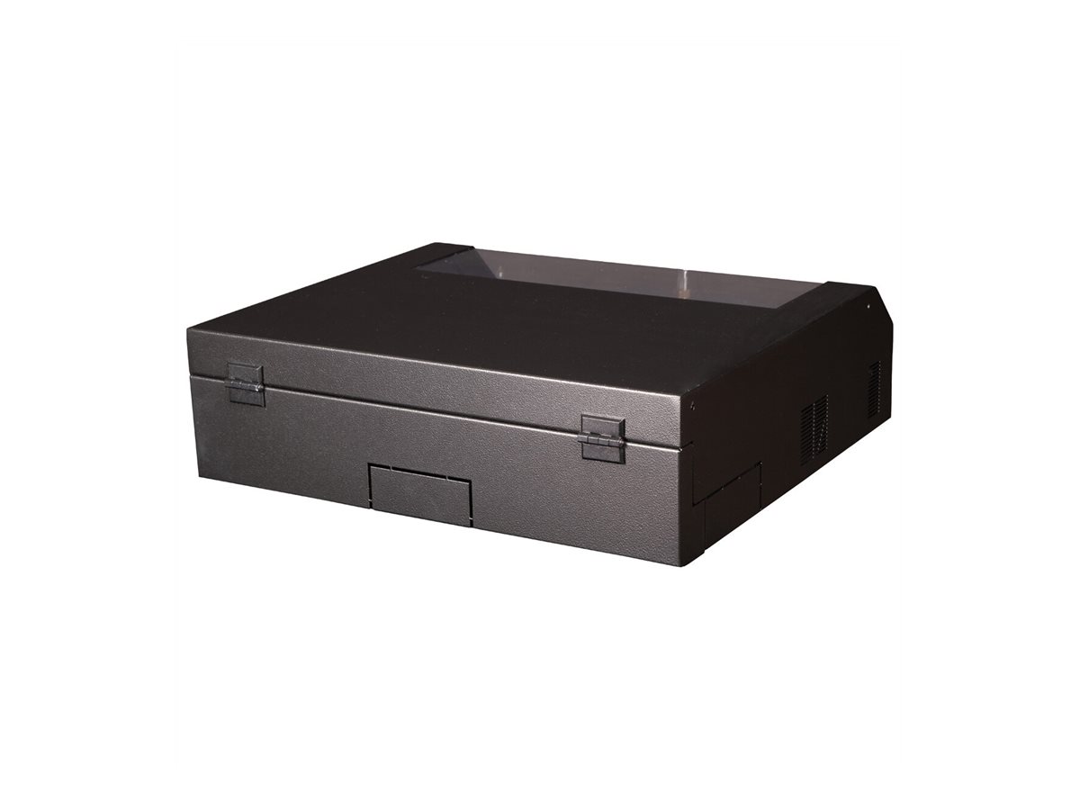 ROLINE Basic - Geh�use - kurz - geeignet f�r Wandmontage - RAL 9005, Jet Black - 5U - 48.3 cm (19)