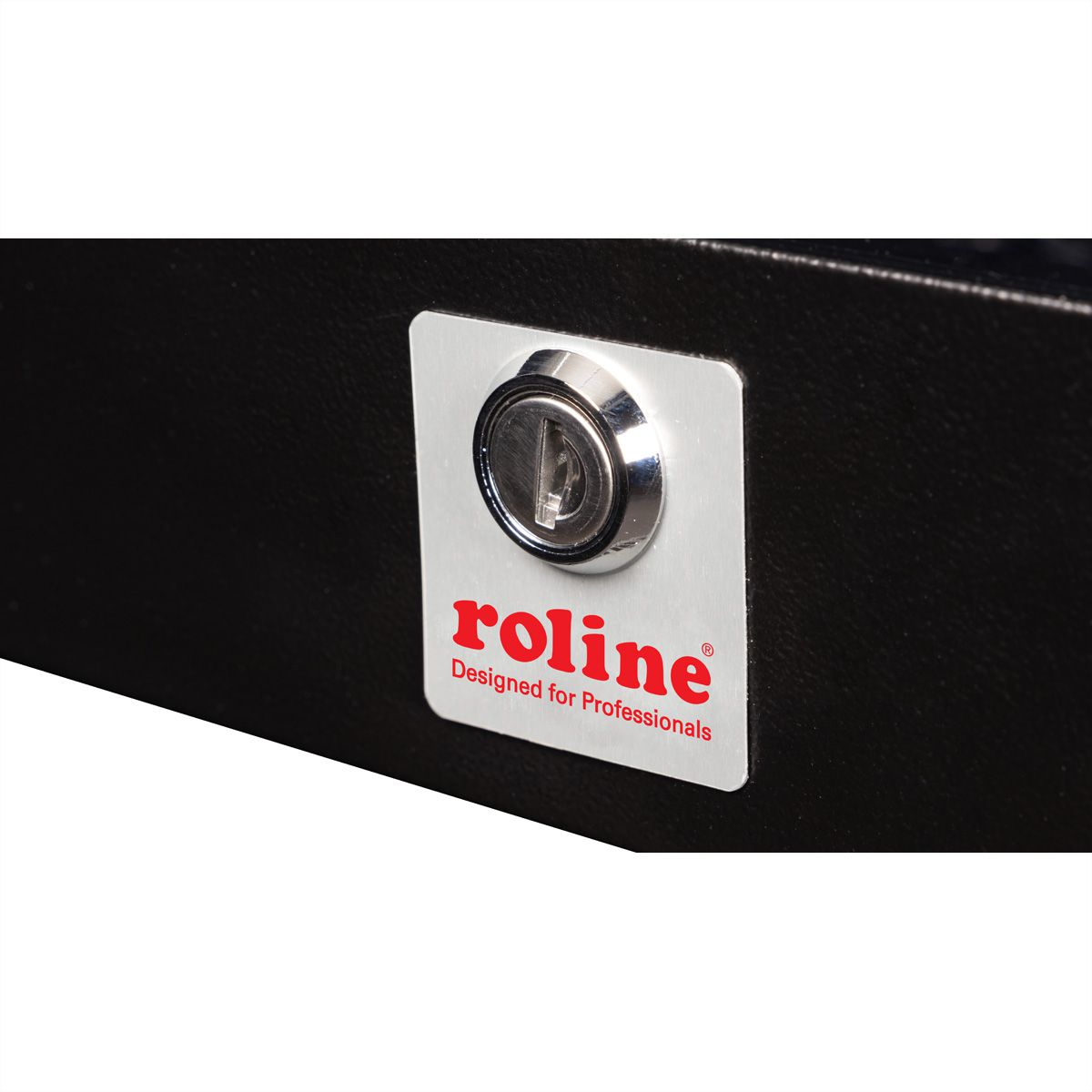 ROLINE Basic - Geh�use - kurz - geeignet f�r Wandmontage - RAL 9005, Jet Black - 5U - 48.3 cm (19)