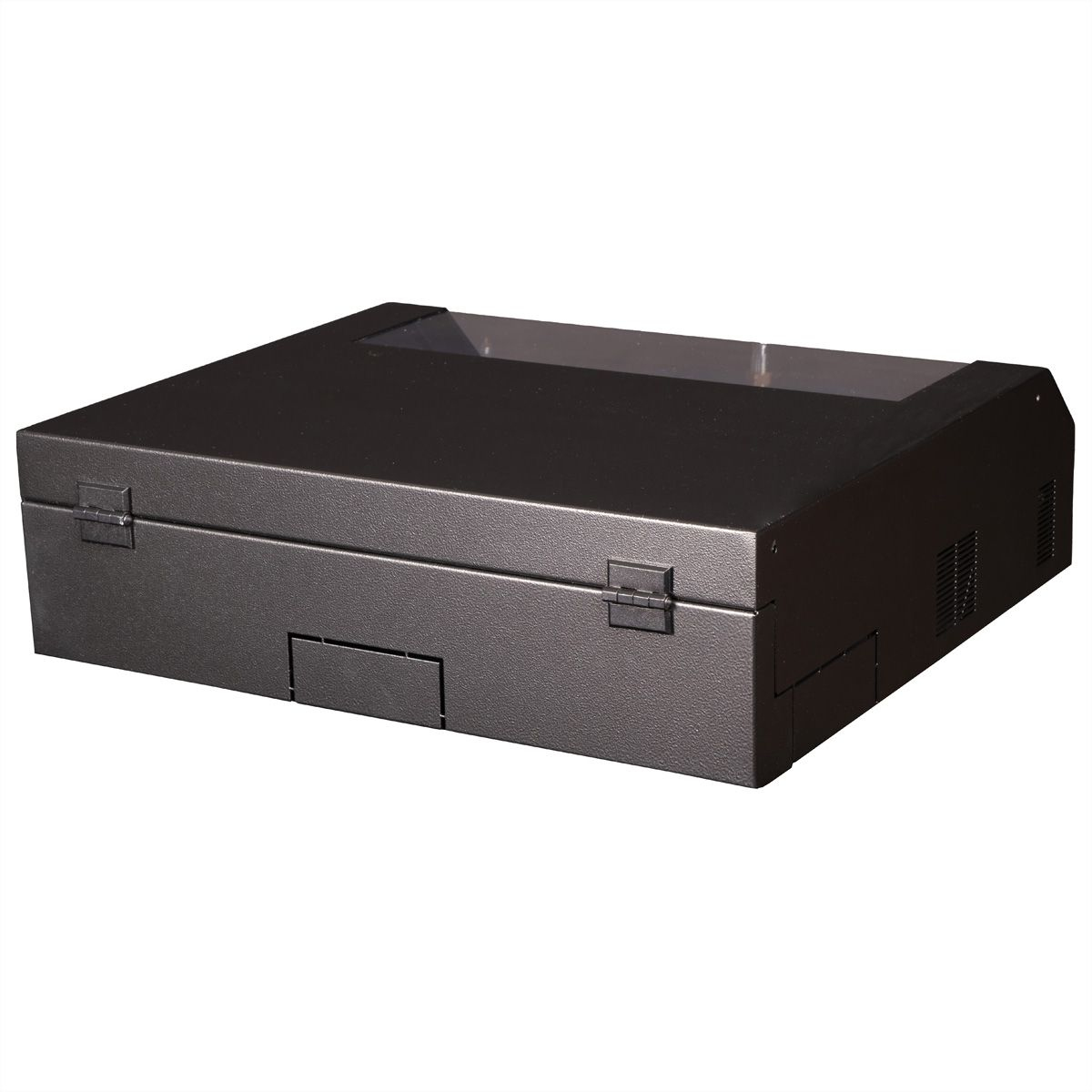 ROLINE Basic - Geh�use - kurz - geeignet f�r Wandmontage - RAL 9005, Jet Black - 5U - 48.3 cm (19)
