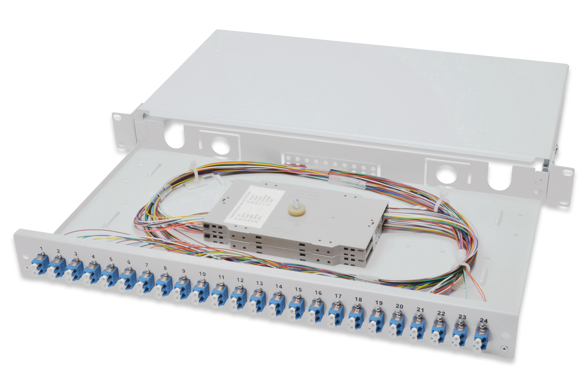 DIGITUS LWL Spleibox, bestckt, LC, OS2