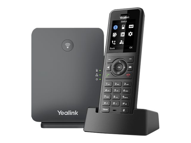 Yealink W77P tlphone fixe Noir TFT