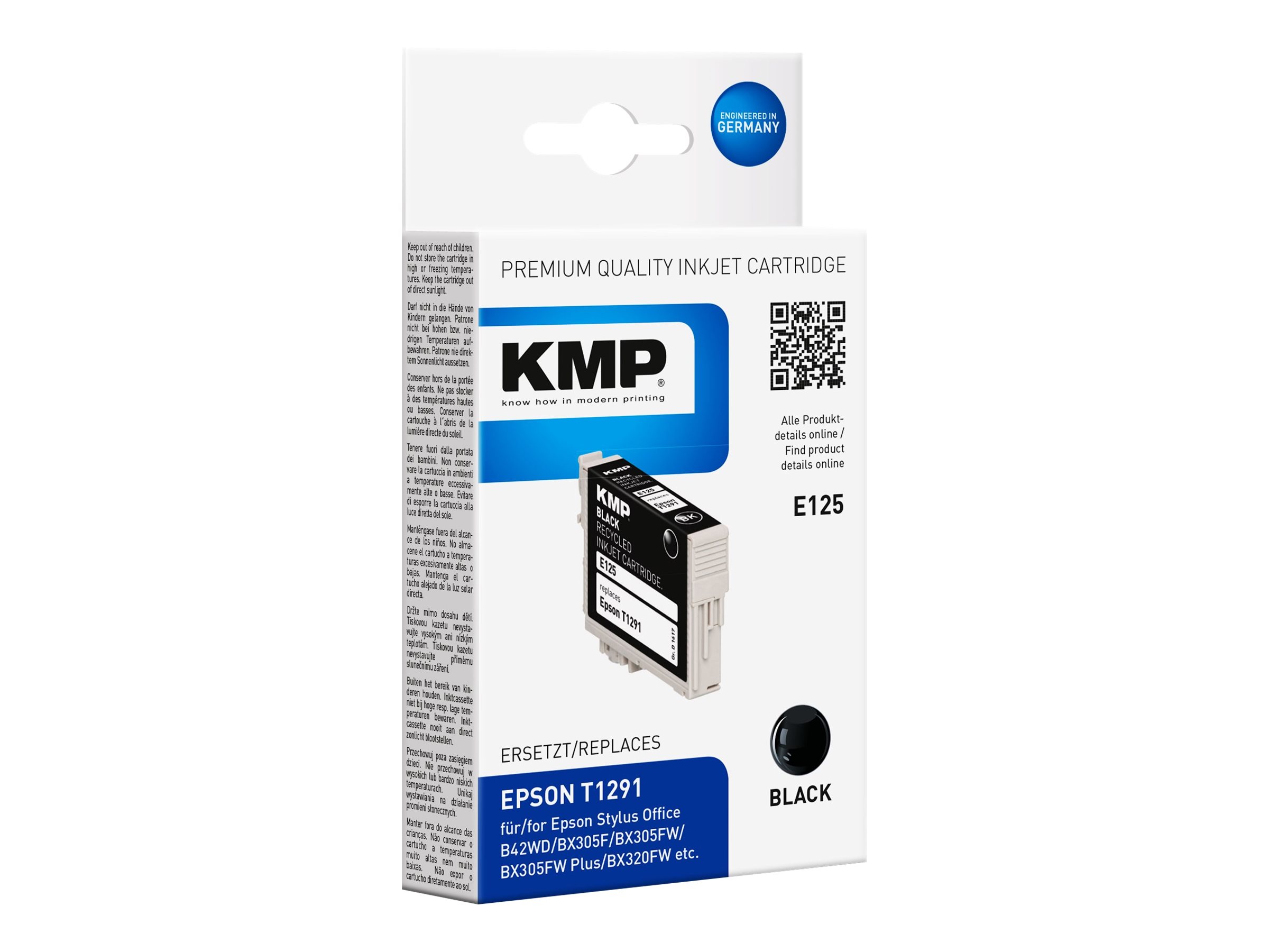 KMP 1539,4001 - Kompatibel - Schwarz - Brother - Einzelpackung - Brother DCP J 572 DW Brother DCP J 770 Series Brother DCP J 772 DNW Brother DCP J 772 DW Brother... - 1 Stck(e)