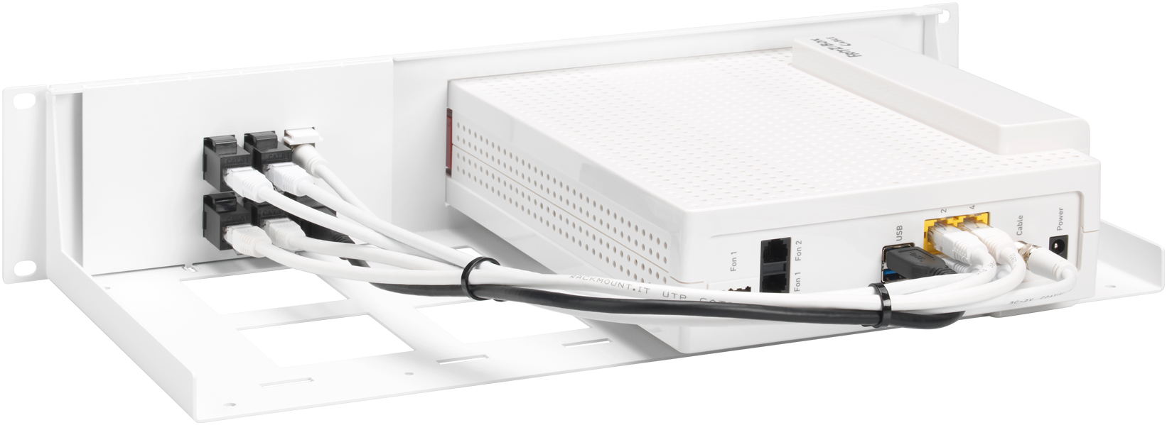 Rackmount.IT .IT Kit for AVM FRITZ!Box 6591 6690 Cable