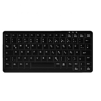 Active Key Cherry AK-4100-U-B/SP - soft tactile - mini - schwarz - spanisch - Tastatur