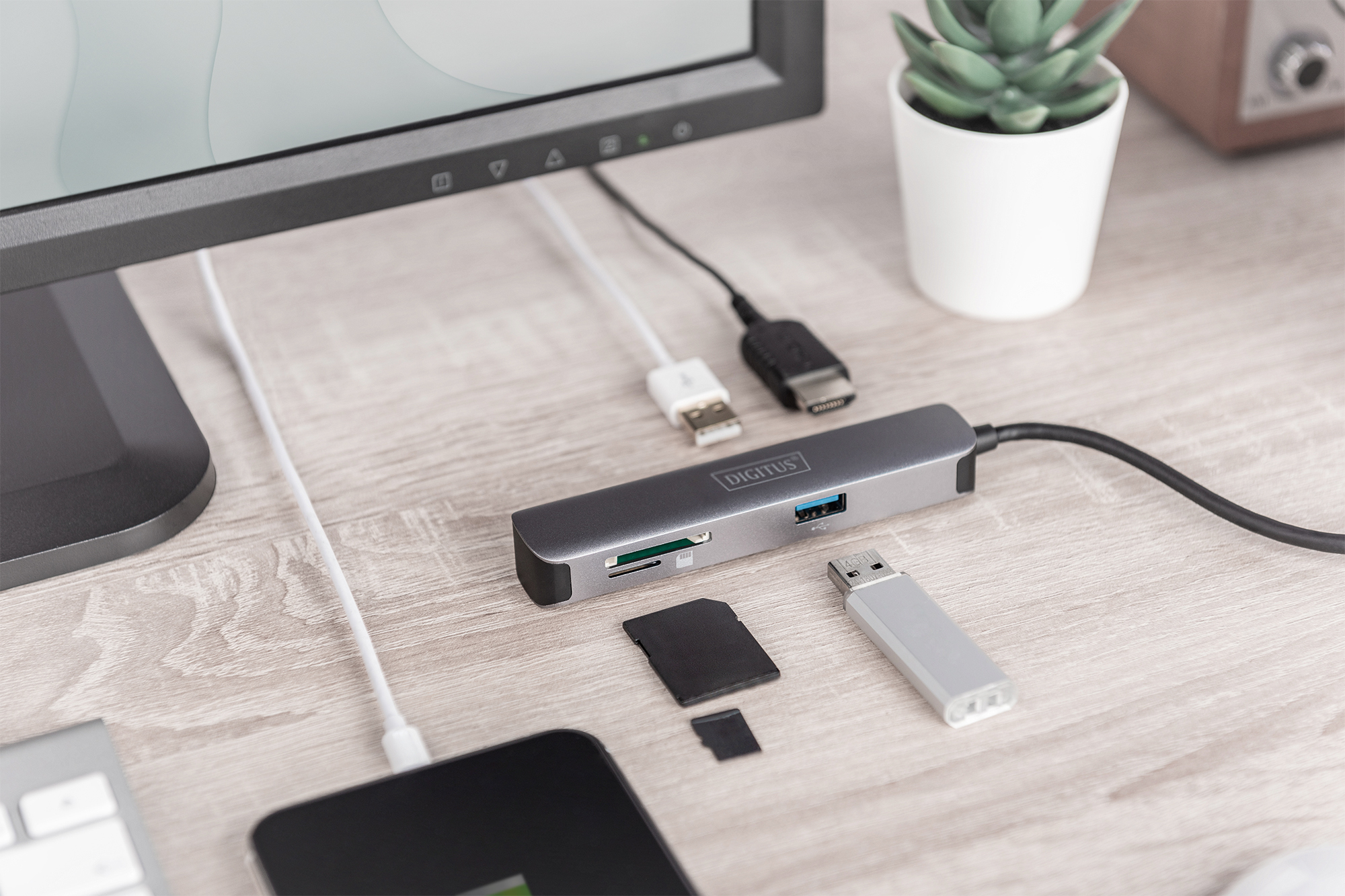 Digitus Station USB-C , 5 ports