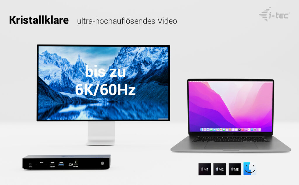 i-tec THUNDERBOLT4 3X DISPLAY