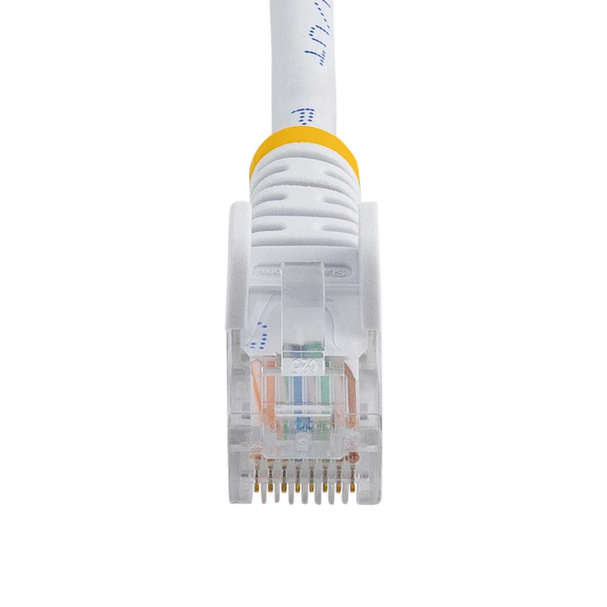 StarTech.com Cble rseau Cat5e UTP sans crochet de 1 m - Cordon Ethernet RJ45 anti-accroc - M/M - Blanc