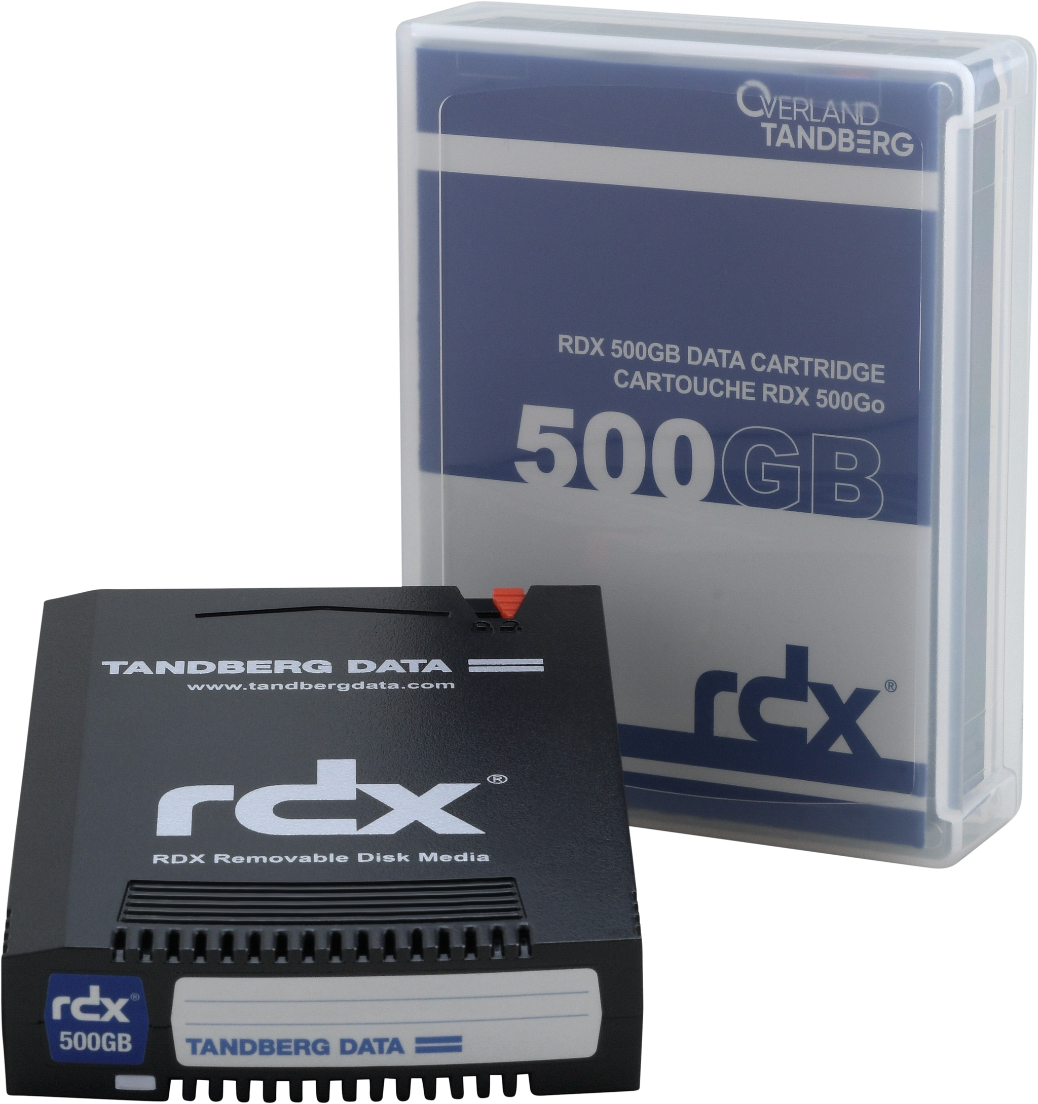 Overland-Tandberg 8541-RDX - RDX HDD Kartusche - 500 GB - mit 3 Jahre Fortschrittlicher Austauschservice - f�r P/N: 8636-RDX 8782-RDX 8785-RDX 8813-RDX