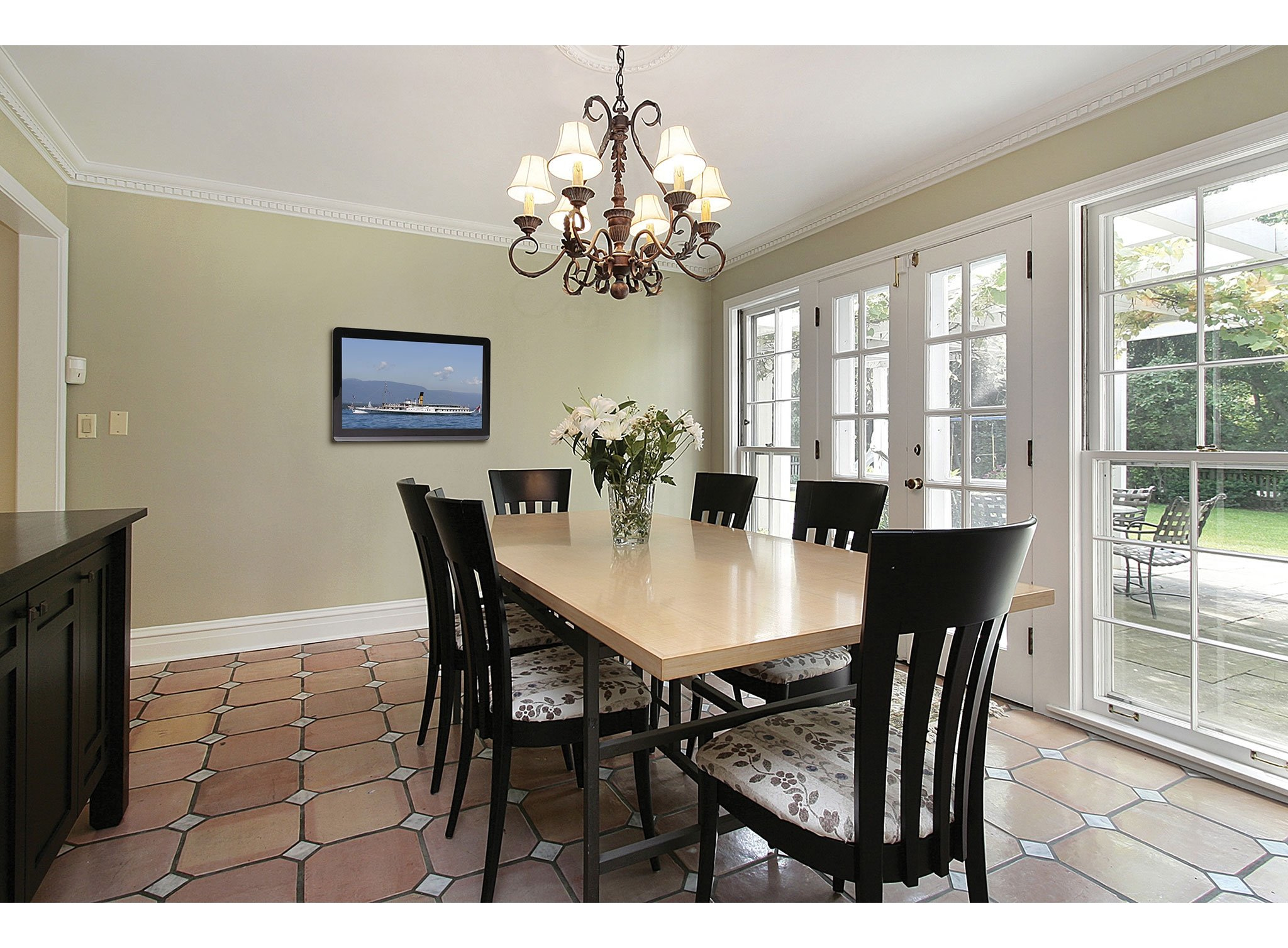 Peerless PF632 soporte para TV 109,2 cm (43) Negro