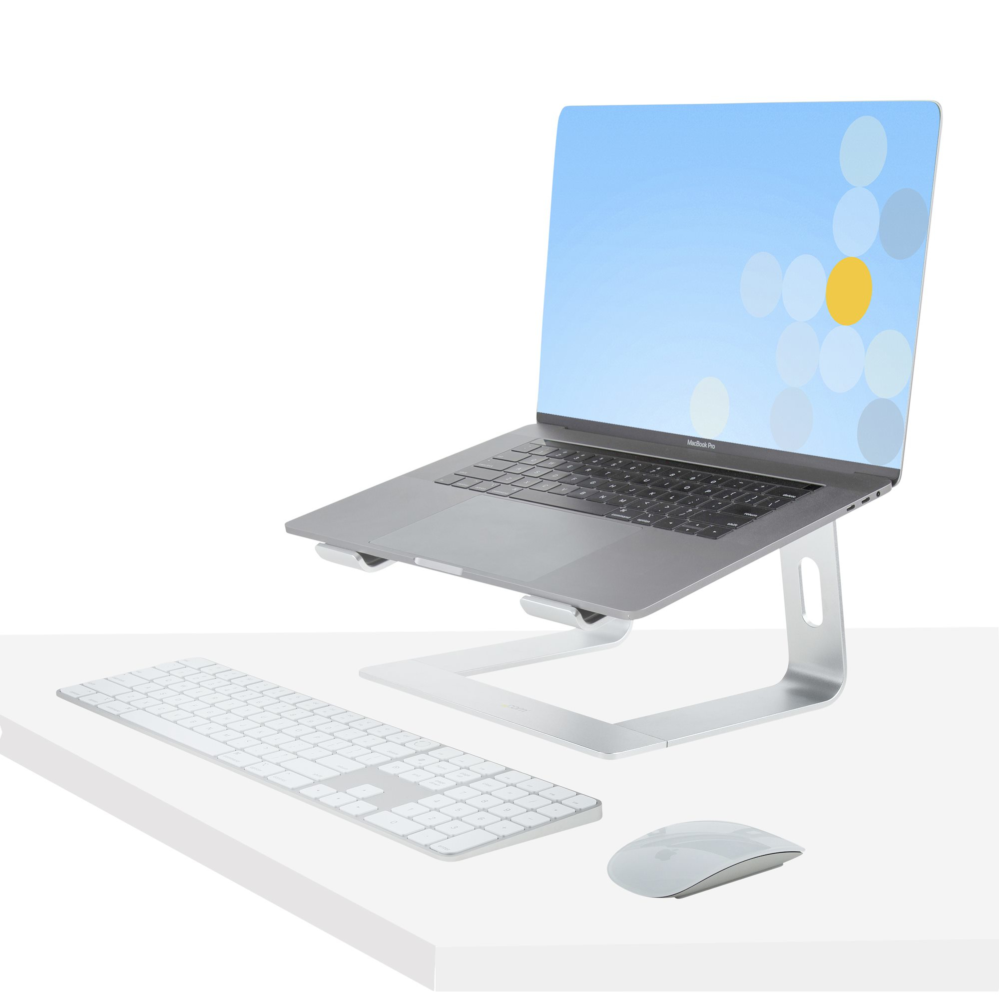 Supporto per Computer portatile in alluminio alzata da scrivania