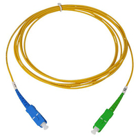 BlueOptics Simplex LWL Patchkabel SC-UPC/SC-APC Singlemode 0.5 Meter