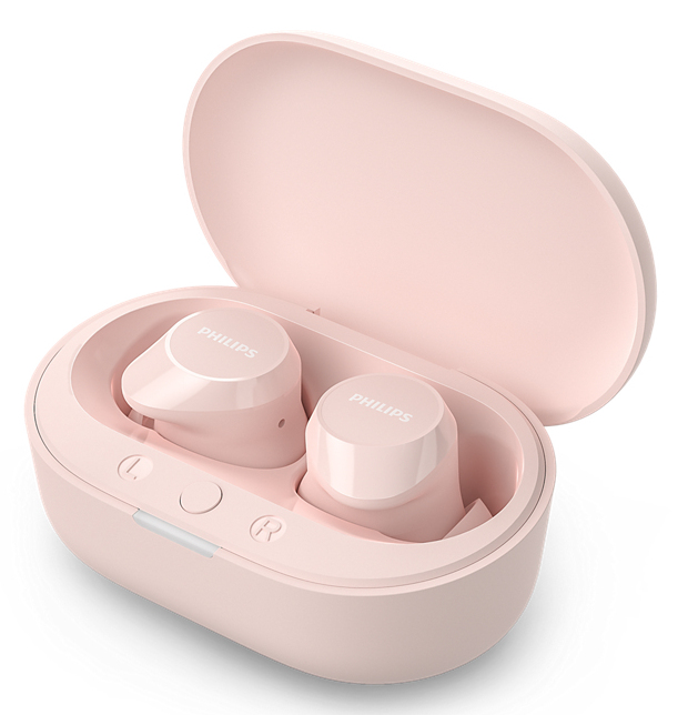 Philips True Wireless In-Ear-Kopfh�rer TAT1209PK Pink - Kopfh�rer - 20 KHz