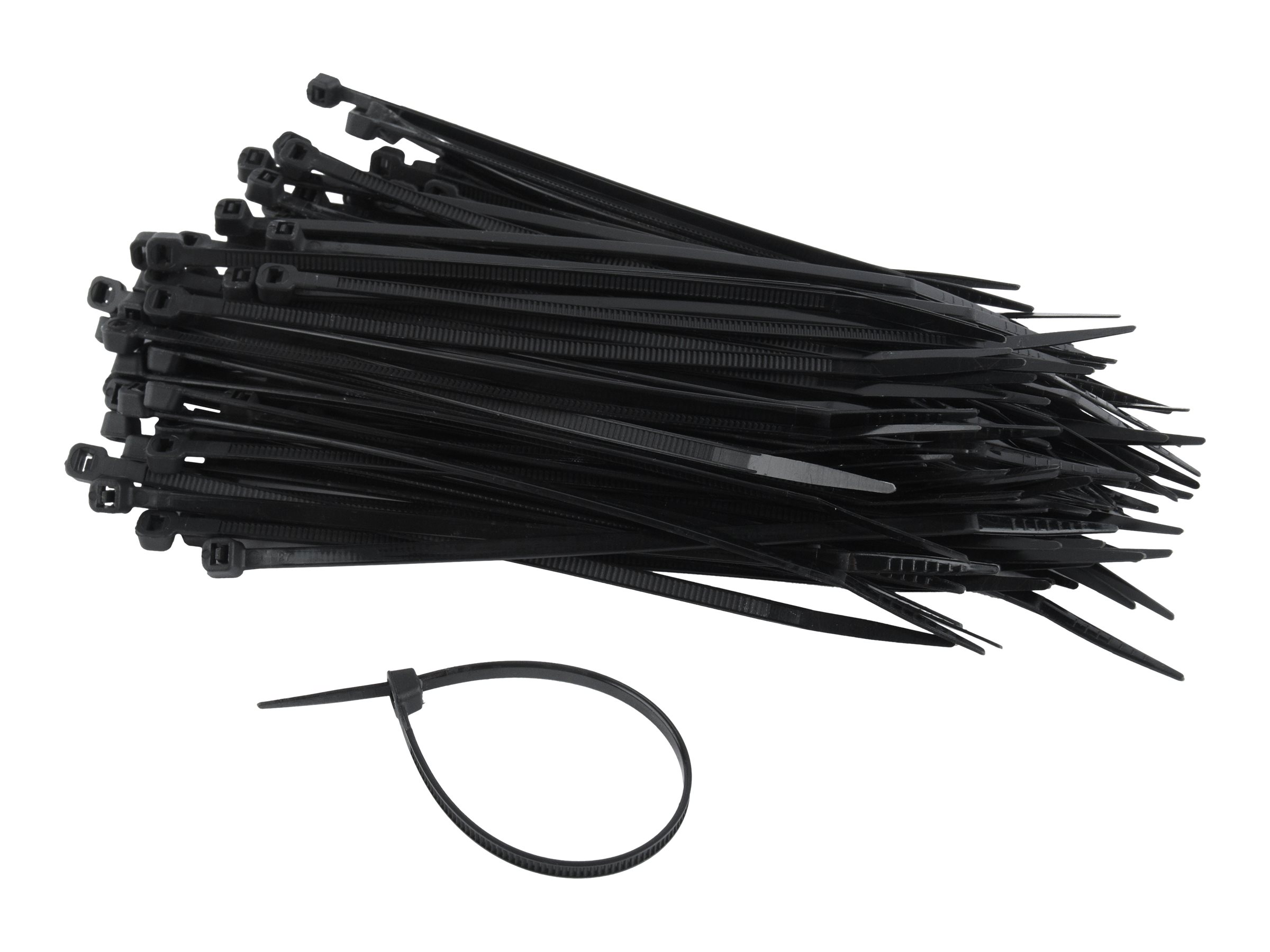 Gembird Cablexpert - Kabelbinder - 15 cm - Schwarz (Packung mit 100)