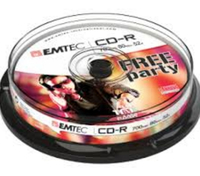 EMTEC Classic - 10 x CD-R - 700 MB (80 Min) 52x