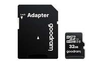 GoodRam M1AA-0320R12 - 32 GB - MicroSDHC - Klasse 10 - UHS-I - 100 MB/s - 10 MB/s
