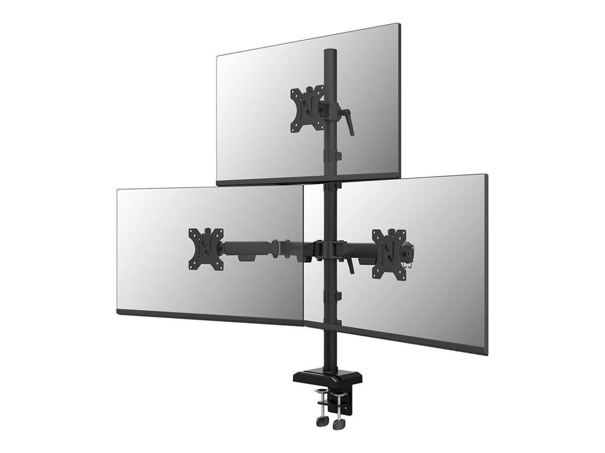 Neomounts DS60-600BL2-1 Triple monitor arm 10-32