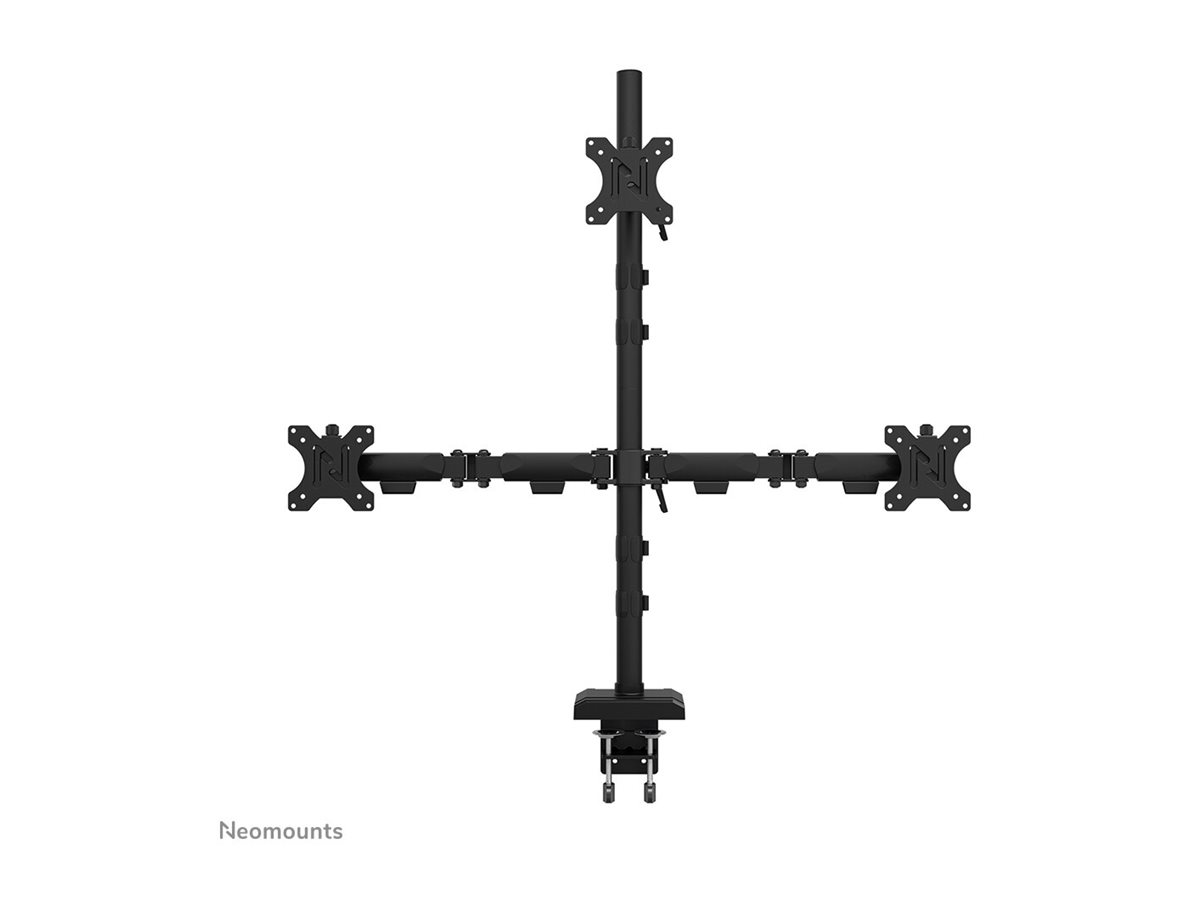 Neomounts DS60-600BL2-1 Triple monitor arm 10-32
