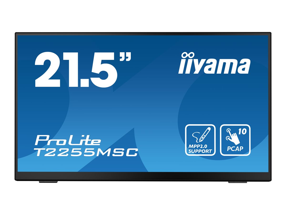 Iiyama ProLite T2255MSC-B1 - LED-Monitor - 54.5 cm (21.5)
