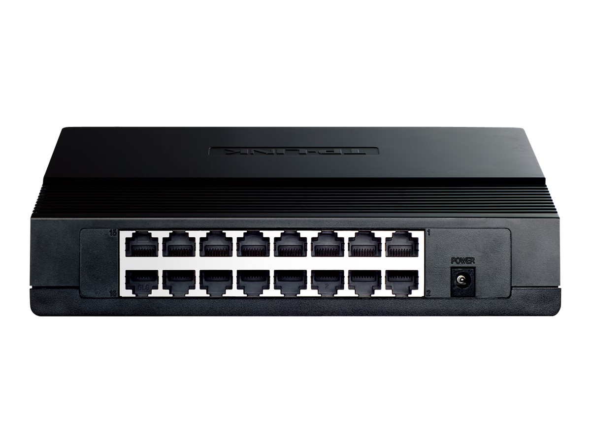 TP-Link TL-SF1016D switch Fast Ethernet (10/100) Negro