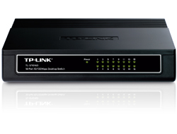TP-Link TL-SF1016D switch Fast Ethernet (10/100) Negro