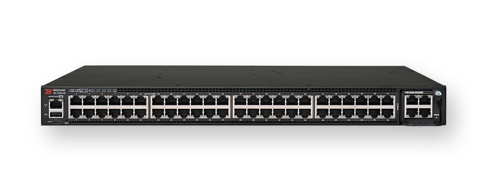 CommScope Ruckus ICX 7450-48P - Switch - L3 - managed - 48 x 10/100/1000 (PoE+)