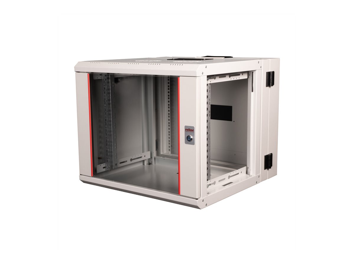ROLINE Pro - Schrank Netzwerkschrank - 2-teilige drehbare, 600 x 600 mm (B x T)