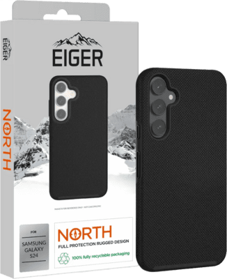 Eiger North Case Galaxy S24 schwarz