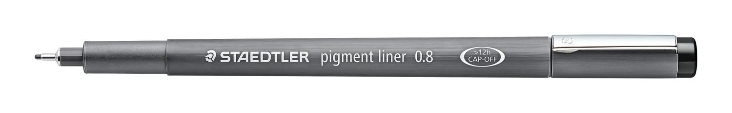 STAEDTLER pigment liner 308 - Fineliner - Schwarz