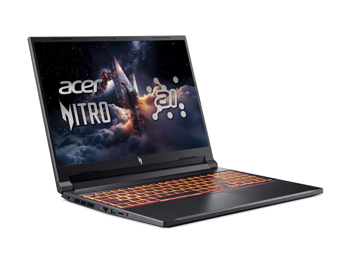 Acer Nitro V 16 AI ANV16-42 - AMD Ryzen 7 260 / 3.8 GHz - Win 11 Home - GeForce RTX 5070 - 16 GB RAM - 1.024 TB SSD NVMe - 40.6 cm (16)