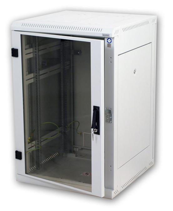Triton 19 Delta RZ Rack 22U/800x800 glass door Rack o bastidor independiente Gris