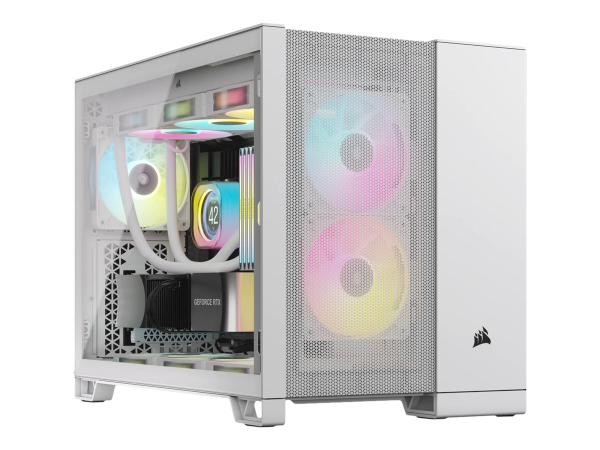 Corsair Geh Midi 2500D Airflow Tempered Glass White