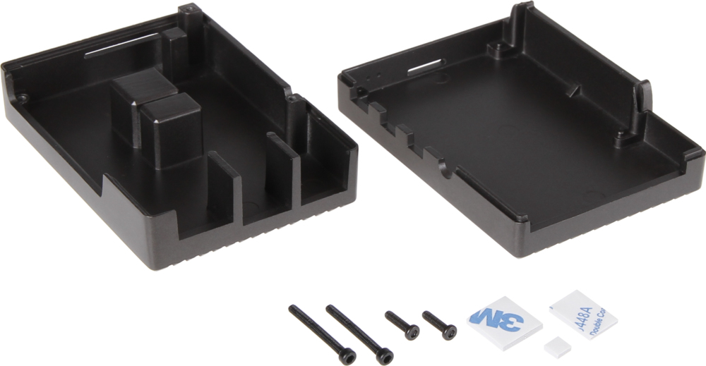 Joy-IT H�lle - Aluguss - Gun Metal Black