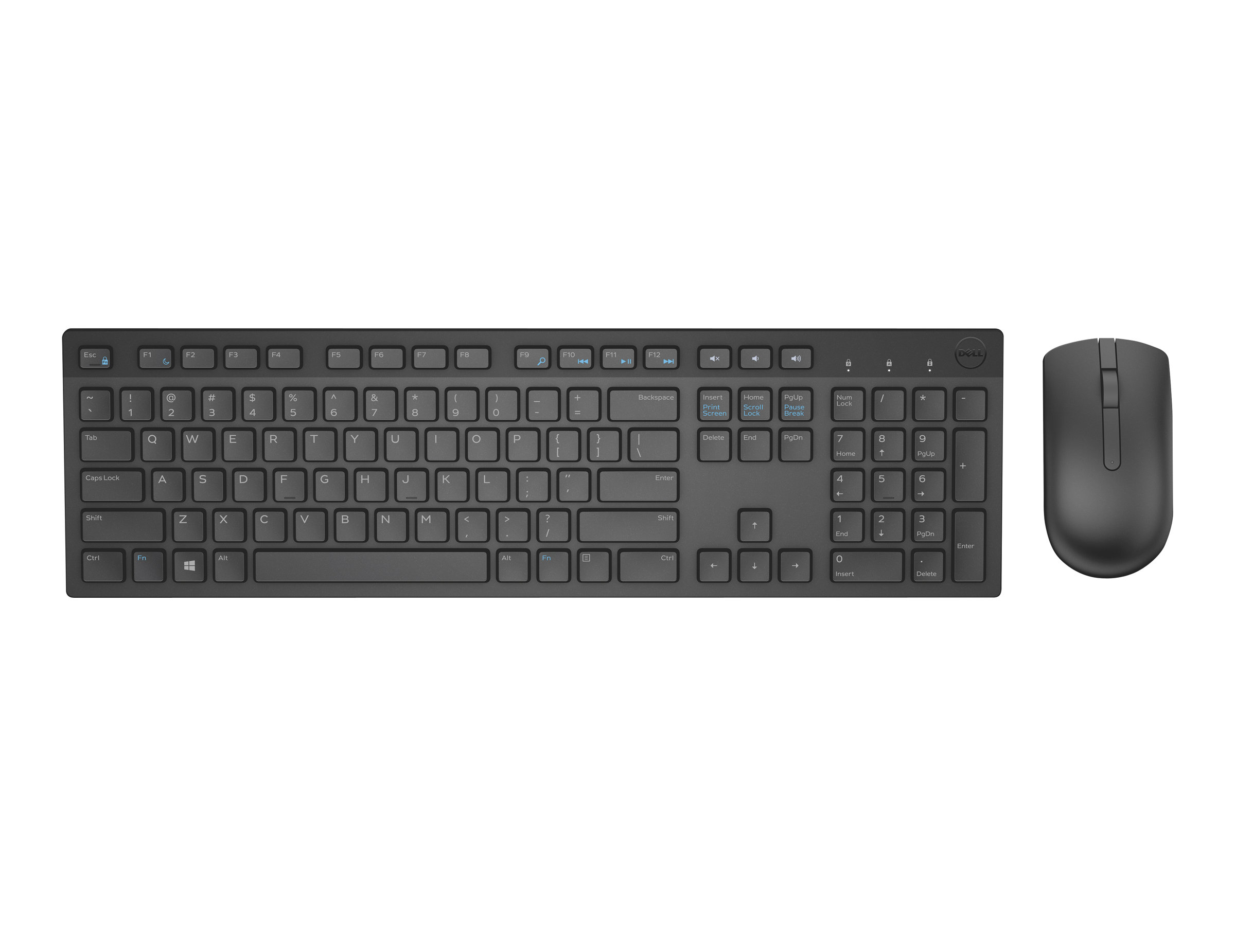 Dell KM636 - Tastatur-und-Maus-Set - kabellos