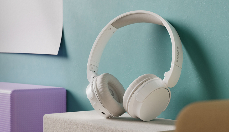 Philips Wireless Over-Ear-Kopfh�rer TAH3209WT/00 Wei� - Kopfh�rer - 20 KHz