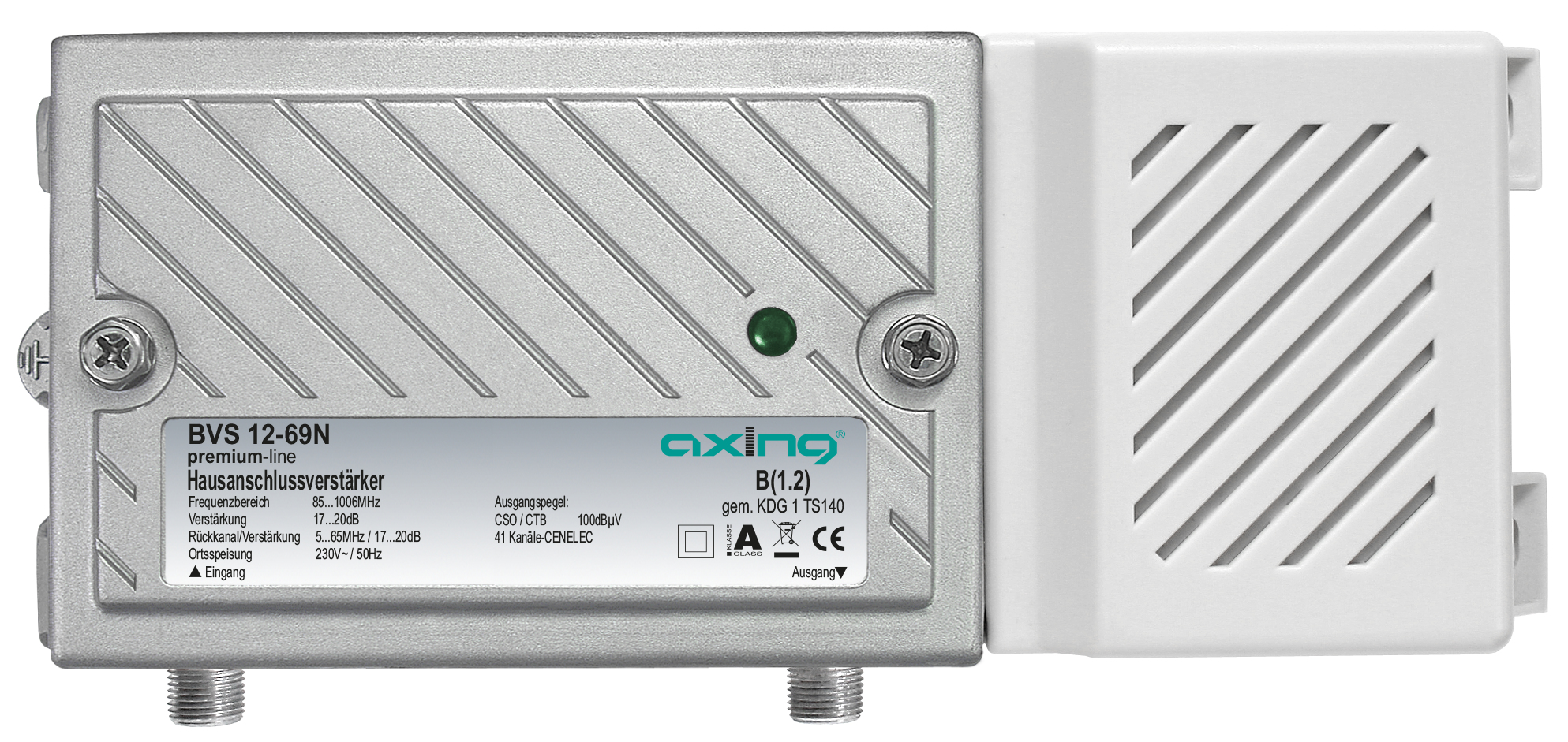 Axing BVS 12-69N amplificador seal de TV 85 - 1006 MHz